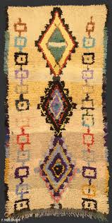 semi antique moroccan marrakesh rug n