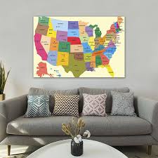 America Map Us Political Map