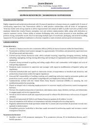 Warehouse Manager Resume Examples Warehouse Manager Resume Examples