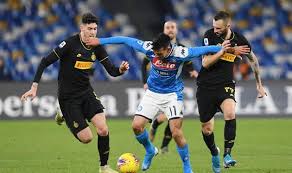 Миланский клуб вышел на второе место в таблице серии а. Inter Napoli Nakanune Football Ua