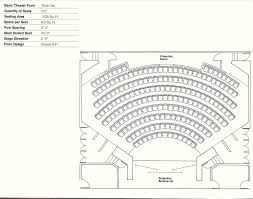 Agora Theater Seating Seating Chart