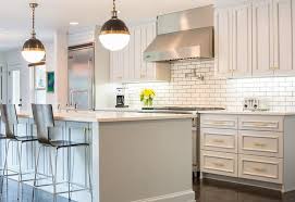 Light Gray Painted Kitchen Cabinets