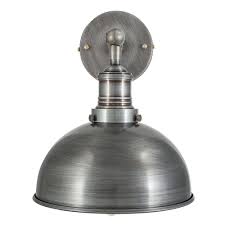 dark pewter 8 inch dome lamp shade