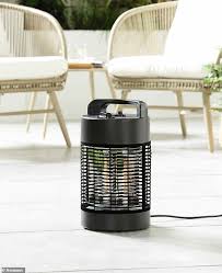 This Aldi Portable Patio Heater Is On