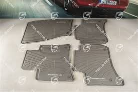 cayenne 958 807 06 floor mats rubber