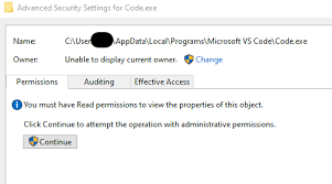 You don't have permission to save in this location can also be fixed by giving administrative permission to the current user. Unable To Delete File Windows 10 Permissions Issue Stack Overflow