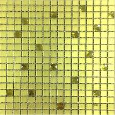 Yellow Glass Mosaic Tile For Interior