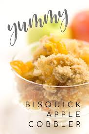 bisquick apple cobbler recipe easy