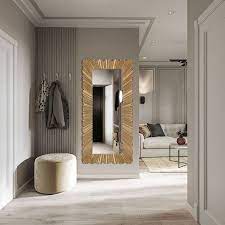 Gold Linen Fold Mirror