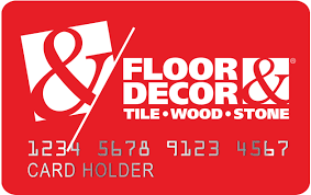floor decor credit card home