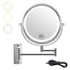 wall mount bathroom makeup mirror