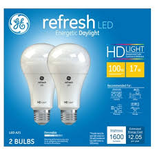 General Electric 100w 2pk Refresh Daylight Equivalent A21 Led Hd Target