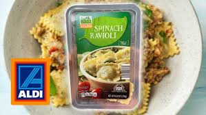 vegan spinach filled ravioli just