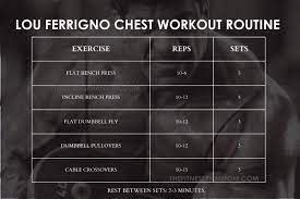 10 week chest workout routine