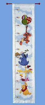 Hanging On Height Chart Cross Stitch For Kids Cross