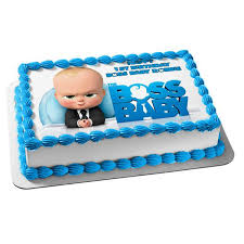Birthday is the most special day of the year in a person's life. Boss Baby Highchair Personalized Edible Cake Topper Image Abpid51024 Walmart Com Walmart Com