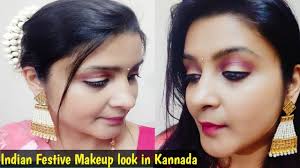 diwali makeup tutorial in kannada grwm