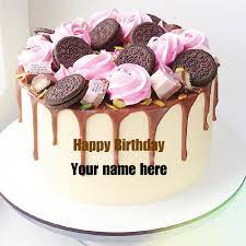 name on birthday cakes and cards