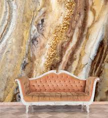 Gold Marble Wallpaper Bedroom