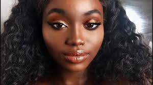 once you have figured out the look you can read the second step of makeup for dark skin beginners tutorial