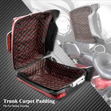 trunk carpet liner leather bags pad