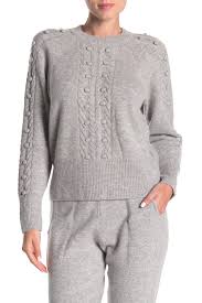 Naadam Zayaa Cable Knit Wool Cashmere Sweater Nordstrom Rack