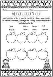 This worksheet can be used to teach alphabetical order. Alphabetical Order