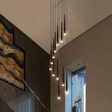 Spiral Hanging Light Fixtures Modern