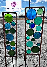 Stained Glass Yard Garden Art Real
