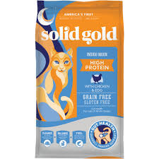 See all the info below for more resources. Solid Gold Indigo Moon High Protein With Chicken Eggs Holistic Grain Free Dry Cat Food With Superfoods 12 Lbs Petco
