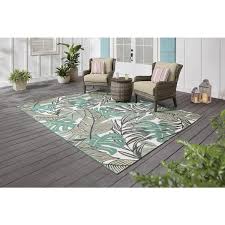 botanical indoor outdoor patio area rug