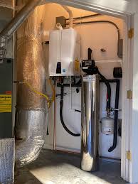water heater and water softener