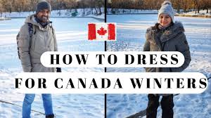 winter in canada clothes ping