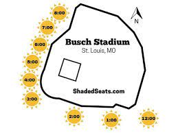 shaded seats at busch stadium