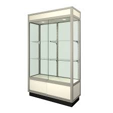 Glass Display Cabinet With Led Lights