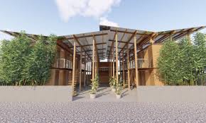 Bamboo House Easy To Build Sustainable Cubo Wins Top Prize Philippines The Guardian