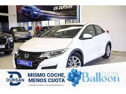 Honda Civic Coche pequeño en Blanco ocasión en BURGOS por ...