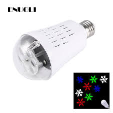 Details About Led Pattern Bulb Rgbw Snowflake Projector Rotating Lights Lamp Xmas Party Home