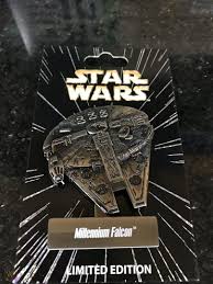 The force awakens limited edition pin collection. Disney Pins Star Wars Vehicle Millennium Falcon Limited Edition 1909842369