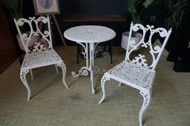 Victorian Cast Iron Garden Table And