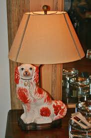 Decorating with staffordshire dogs is a timeless design trend that has been popular since the 18th century, and lately i have been seeing these prim and proper pups making a grand resurgence. Reproduction Staffordshire Dog 695 1 Staffordshire Dog House Lamp Webster House