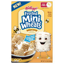 frosted mini wheats cereal golden honey