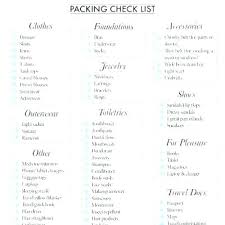 Travel To Do List Template