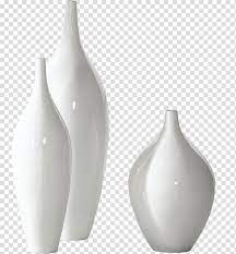 Three Milk Glass Vases Vase Bottle