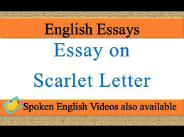 essay writing on scarlet letter