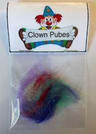 Clown Pubes Novelty Gift Stocking Filler Adult Joke - Etsy