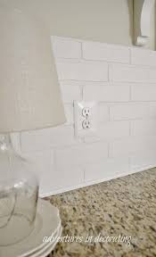 Aside from aesthetics, a backsplash has an. Faux Brick Wallboard From Lowes Painted And Glued On Then Add Trim To Finish Faux Brick Faux Brick Backsplash Faux Brick Panels
