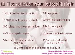 11 Must Know Tips To Make Your Baby Skin Fair Baby Skin