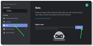 The discord developer mode is primarily aimed at, well, discord developers. Discord Poshbot Docs