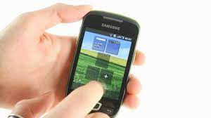 Samsung Galaxy Mini S5570 UI demo - YouTube